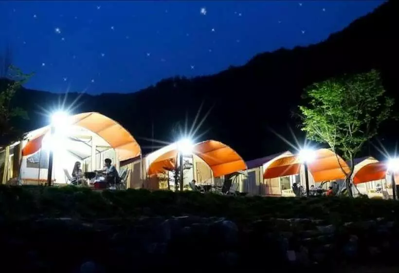 ペンション Hongcheon Hwani Glamping
