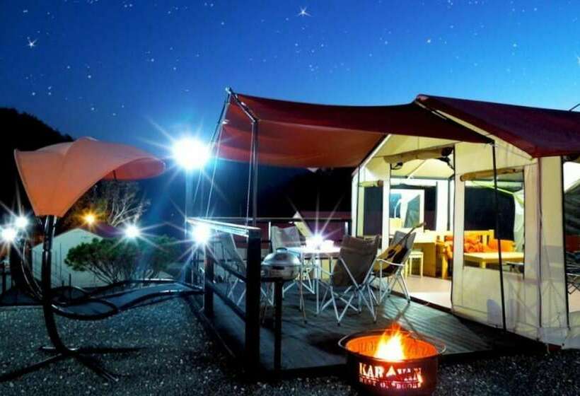 بنسيون Hongcheon Hwani Glamping