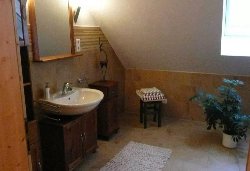 Natural Log Cabin In Waltershausen