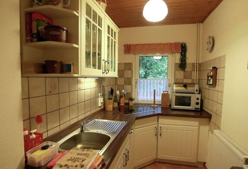 Natural Log Cabin In Waltershausen