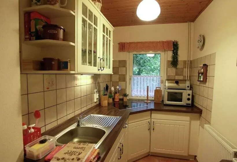 Natural Log Cabin In Waltershausen