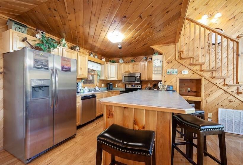 Mountain View Holy Smoky Cabin By Redawning