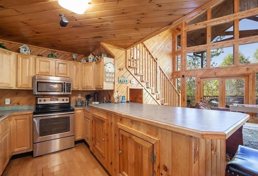 Mountain View Holy Smoky Cabin By Redawning