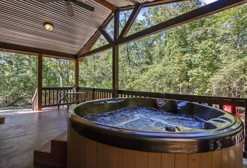 Bout Time Cabin In The Wood With Free Wifi And Private Hot Tub By Redawning