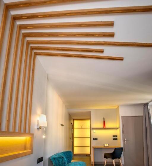 ホテル Logis Hôtel Restaurant Gilles Moreau Laguiole