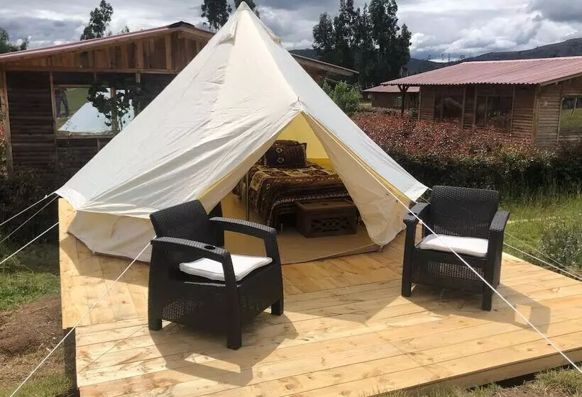 ホテル Cabañas Villa Ines De Suesca