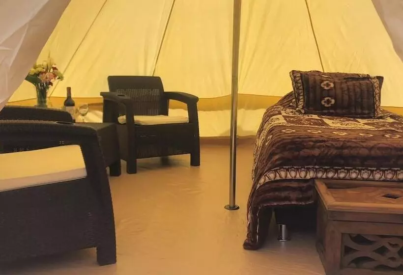 ホテル Cabañas Villa Ines De Suesca
