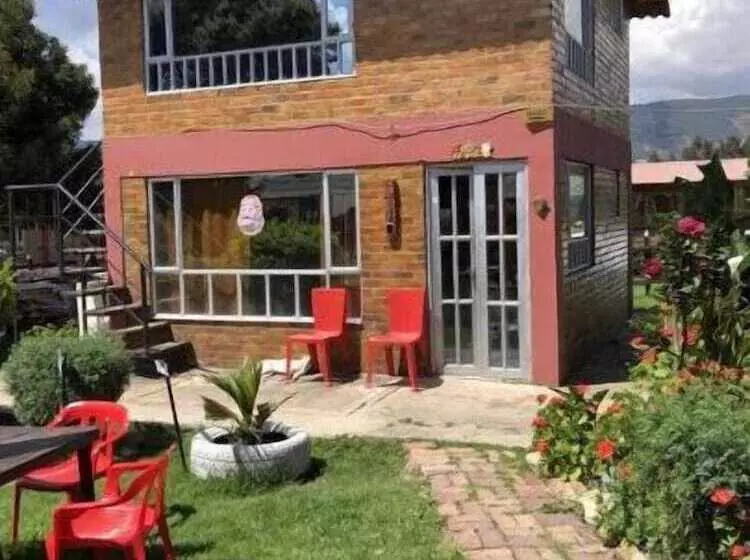 ホテル Cabañas Villa Ines De Suesca