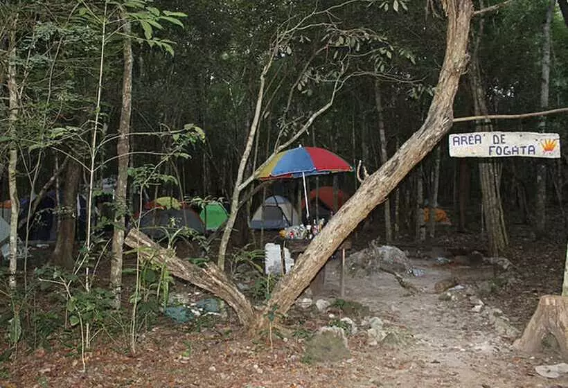 Hotelli Campamento Yaaxche En Calakmul