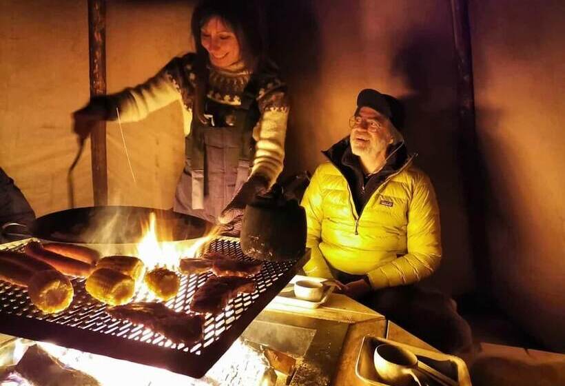 ホテル Máttaráhkká Northern Light Lodge