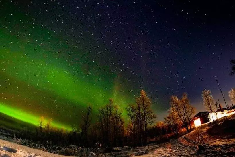 ホテル Máttaráhkká Northern Light Lodge