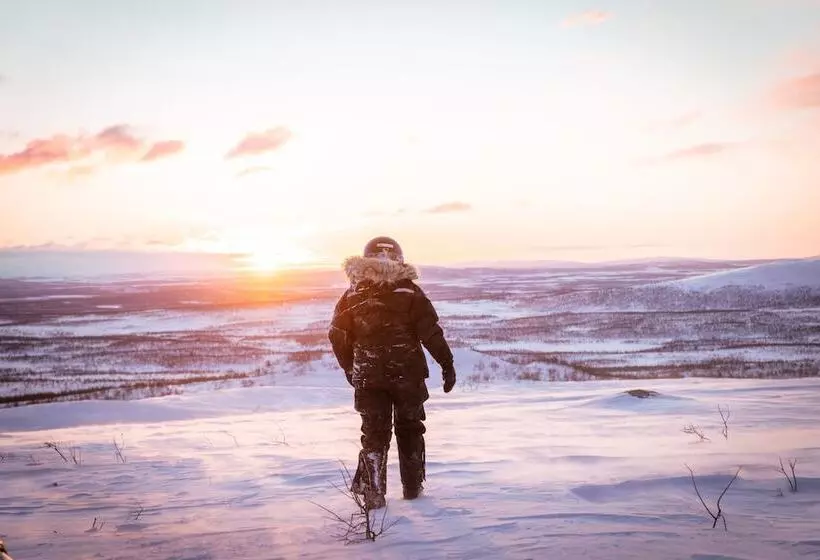 ホテル Máttaráhkká Northern Light Lodge