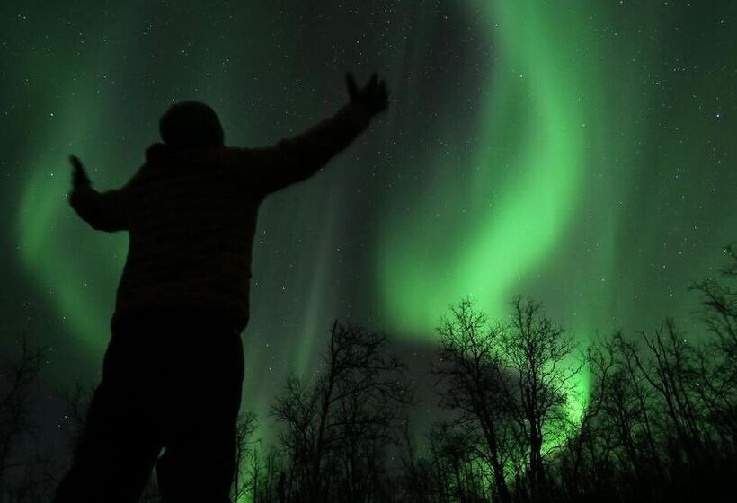 ホテル Máttaráhkká Northern Light Lodge