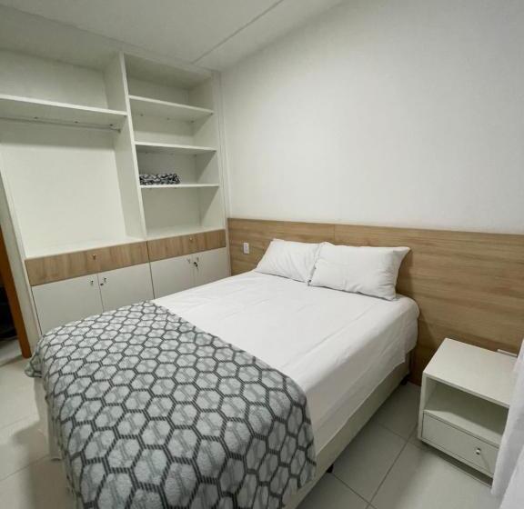 Mana Beach Experience  Muro Alto  Flat Luxo 2 Qtos