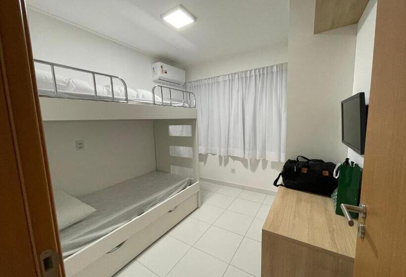 Mana Beach Experience  Muro Alto  Flat Luxo 2 Qtos