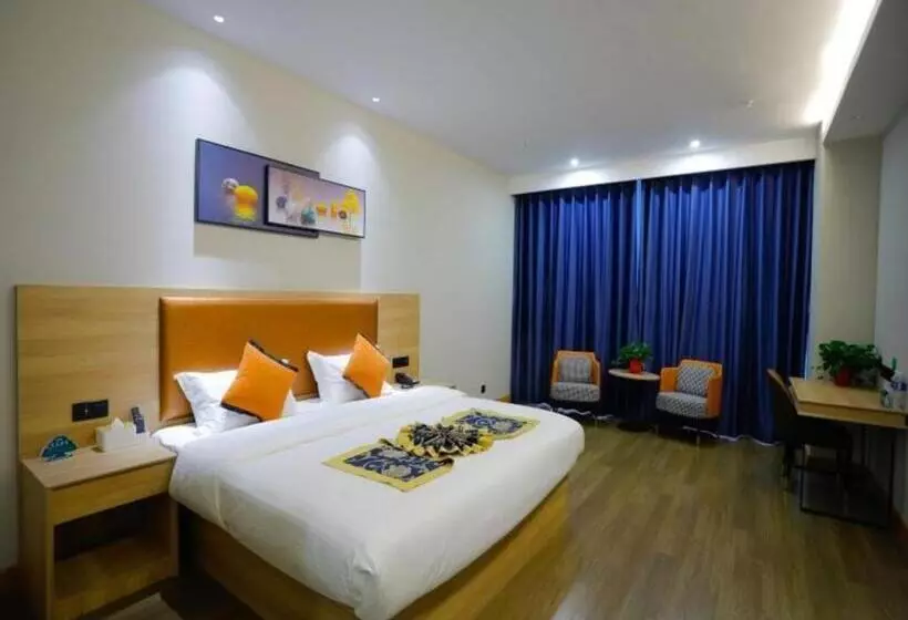 Hotelli Green Tree Inn Express Tangshan Yueting County Bus Station