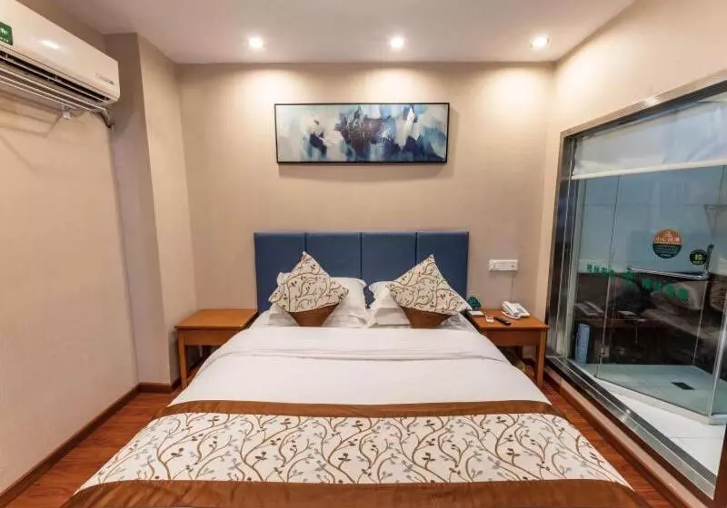 Hotelli Greentree Inn Jiangsu Suzhou Wujiang Yongkang Pedestrian Road Express