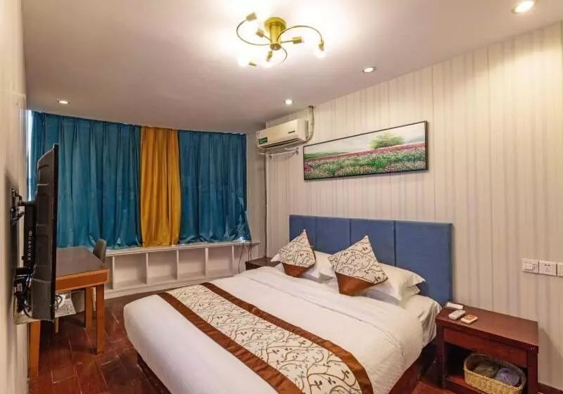 Hotelli Greentree Inn Jiangsu Suzhou Wujiang Yongkang Pedestrian Road Express