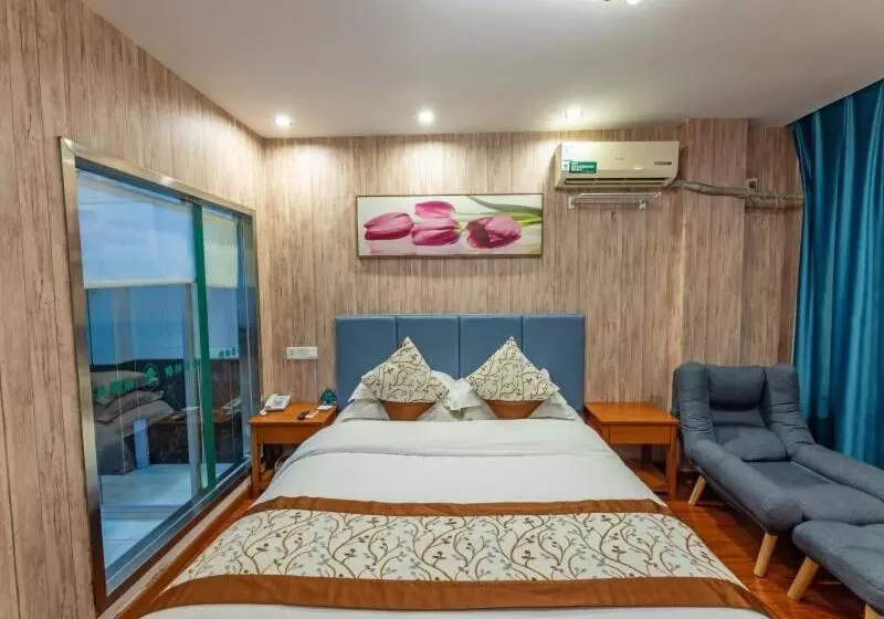 Hotelli Greentree Inn Jiangsu Suzhou Wujiang Yongkang Pedestrian Road Express