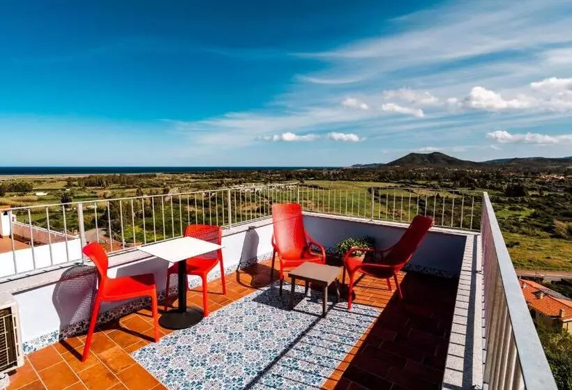 پانسیون Panoramic Loft Con Uso Cucina ,casa Raimonda, Ammentos Posada