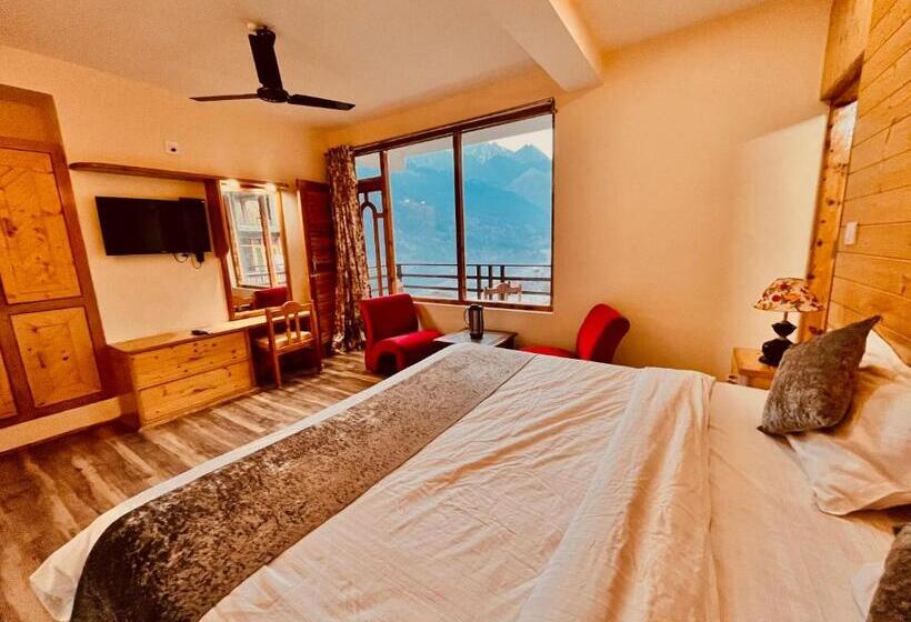 Отель Kartik Cottage, Manali   A Blissful View From Entire Cottage