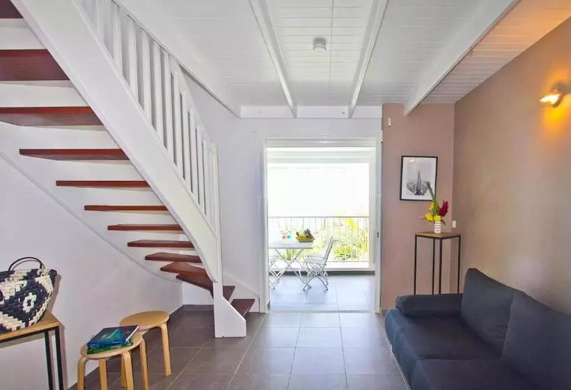 Duplex 4 Personnes Chambre Vue Mer Résidence O Coeur De Deshaies