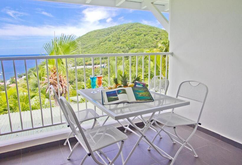 Duplex 4 Personnes Chambre Vue Mer Résidence O Coeur De Deshaies