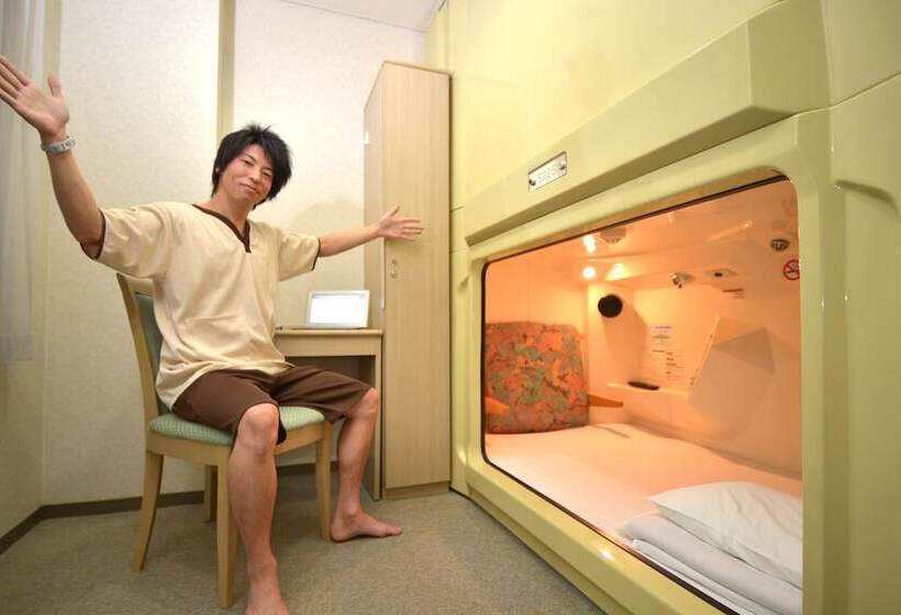 호텔 Capsule&spa Grand Sauna Shinsaibashi