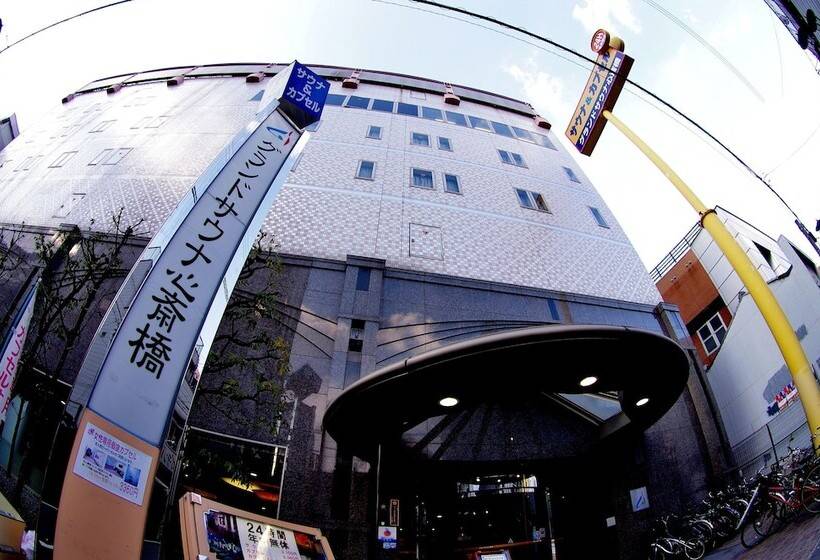 호텔 Capsule&spa Grand Sauna Shinsaibashi