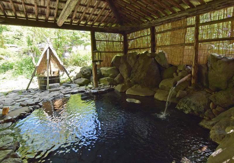 בית מלון כפרי Lamp No Yado Aoni Onsen