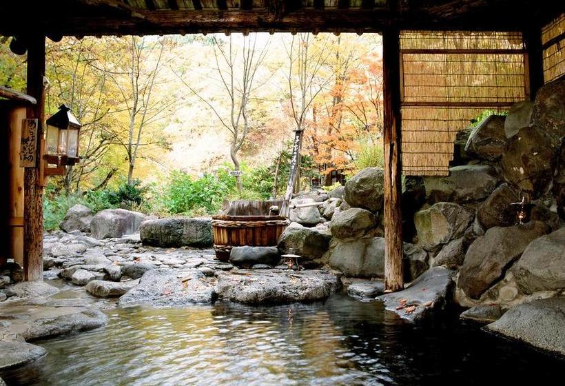 בית מלון כפרי Lamp No Yado Aoni Onsen