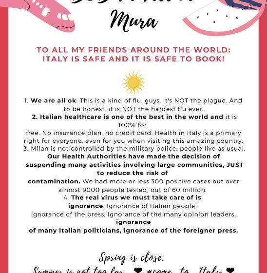 פנסיון B&b Le Vecchie Mura