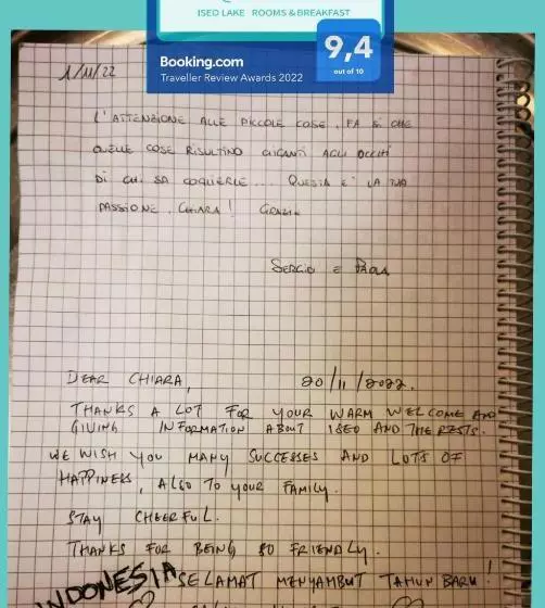 Acquachiara Iseo Deluxe Bed & Breakfast Iseo Center With Garden And Parking Inside