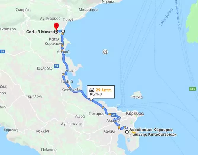 Hotell Corfu 9 Musses