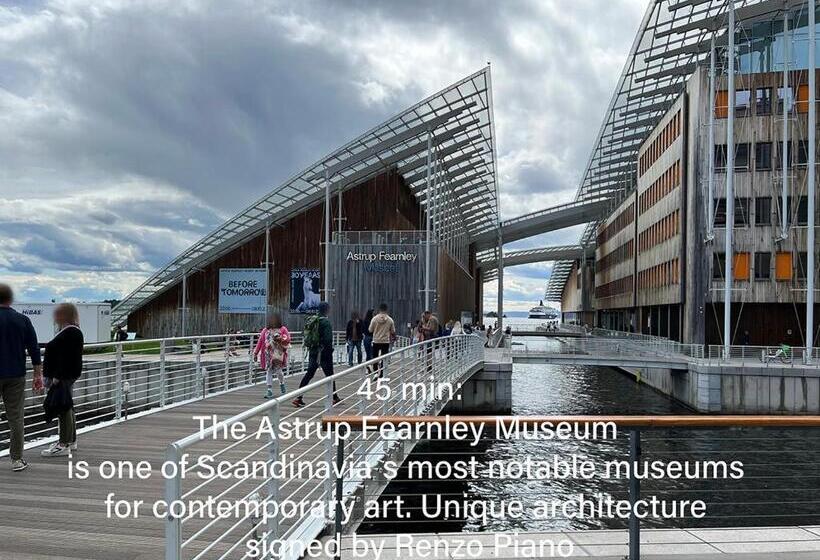 Пансион Oslofjord Idyll, Close To Oslo City Centre