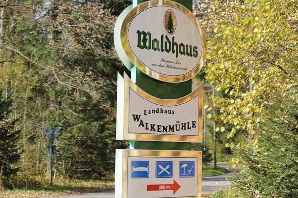 Отель Landhaus Walkenmühle