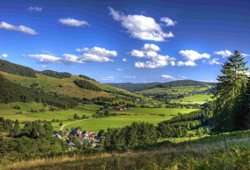 Отель Landhaus Walkenmühle