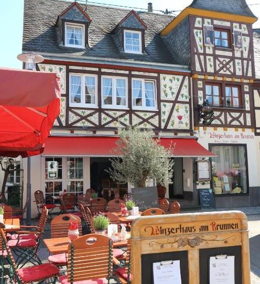 בית מלון כפרי Winzerhäuschen Am Brunnen