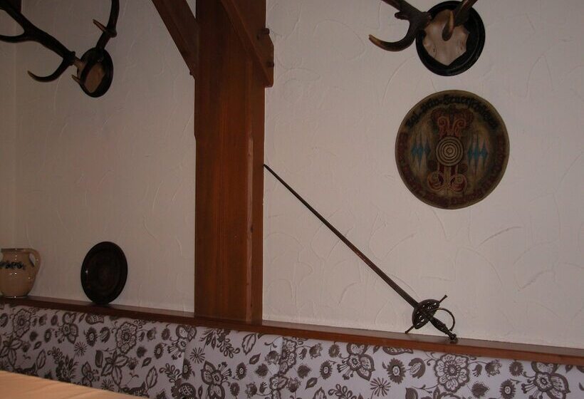 בית מלון כפרי Restaurant Zum Hirschhaus