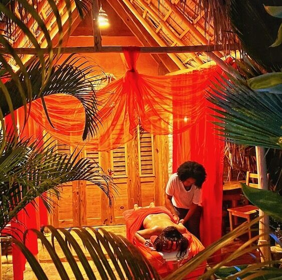 تختخواب و صبحانه Chalet Tropical Hotel & Restaurant Pizzeria