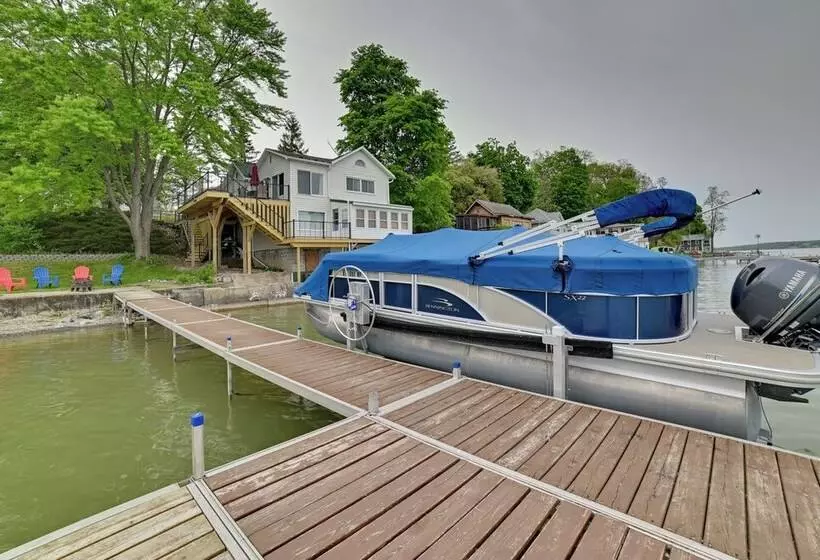 Cayuga Lake Retreat In Seneca Falls W/ Dock!