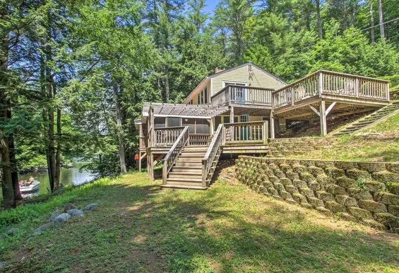 Luxe Riverfront Cottage W/ Dock By Lake Horace!