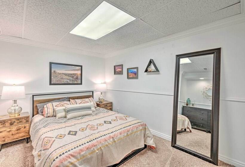 Modern Home W/ Fenced Yard: Blocks To Main St!