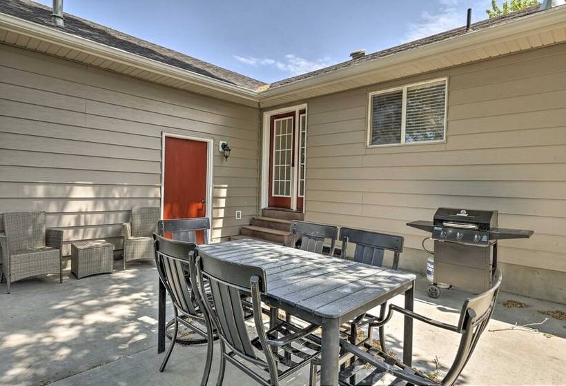 Modern Home W/ Fenced Yard: Blocks To Main St!