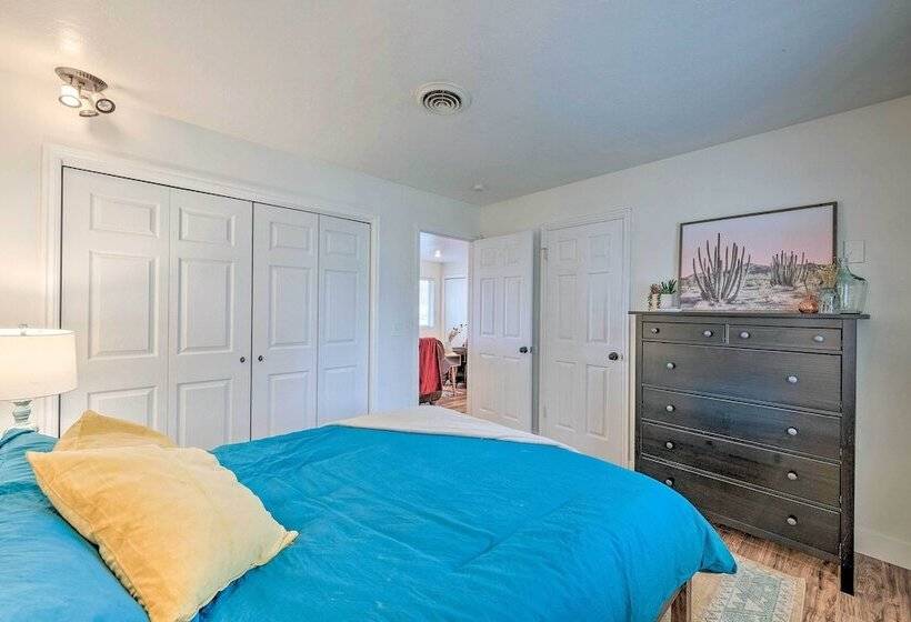 Modern Home W/ Fenced Yard: Blocks To Main St!