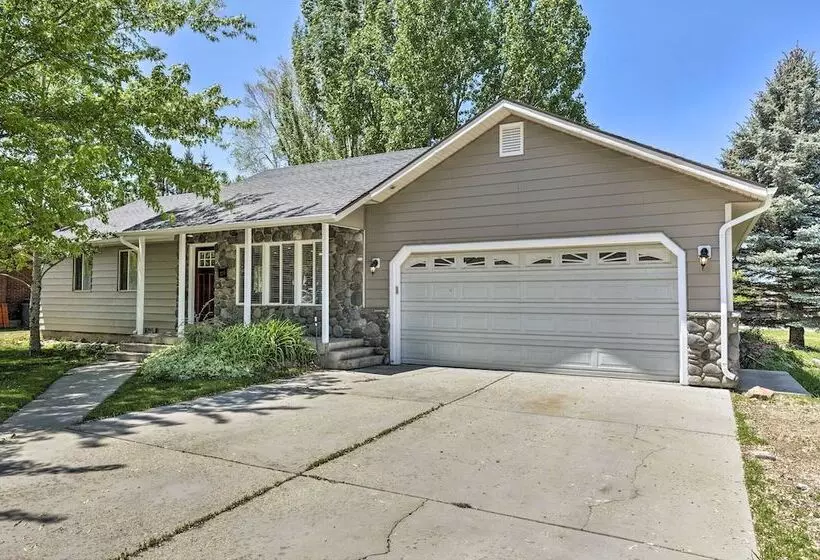 Modern Home W/ Fenced Yard: Blocks To Main St!