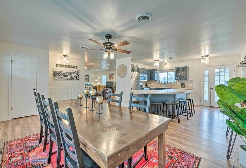 Modern Home W/ Fenced Yard: Blocks To Main St!