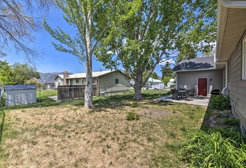 Modern Home W/ Fenced Yard: Blocks To Main St!