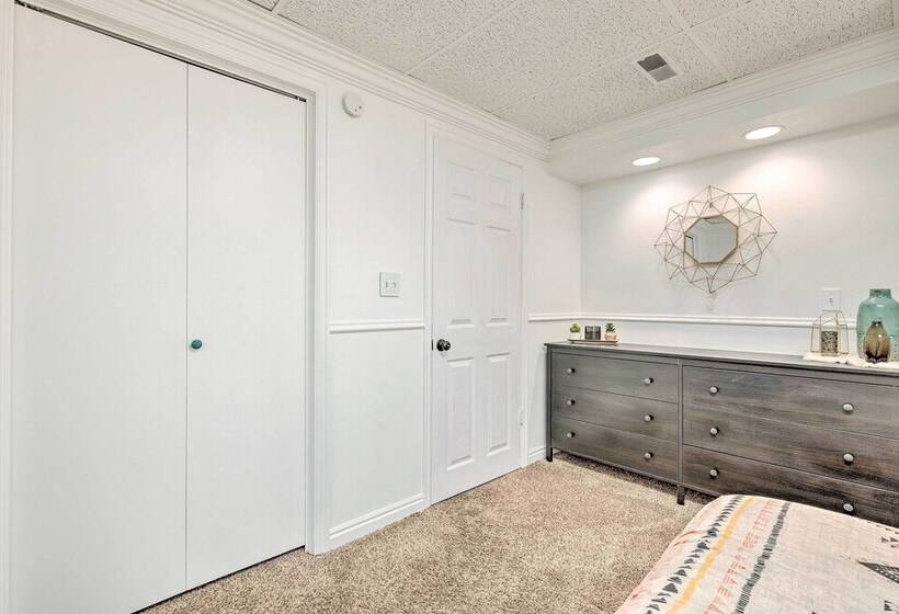 Modern Home W/ Fenced Yard: Blocks To Main St!