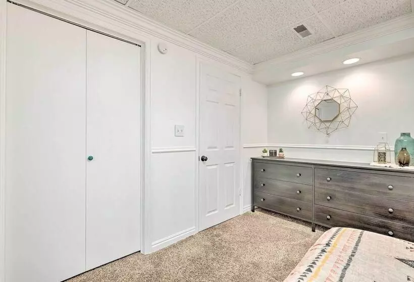 Modern Home W/ Fenced Yard: Blocks To Main St!